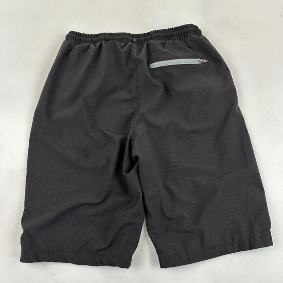 Eddie Bauer Black Mesh Lined Elastic Waist Shorts Drawstring Trunks XL 18/20 - Picture 11 of 11
